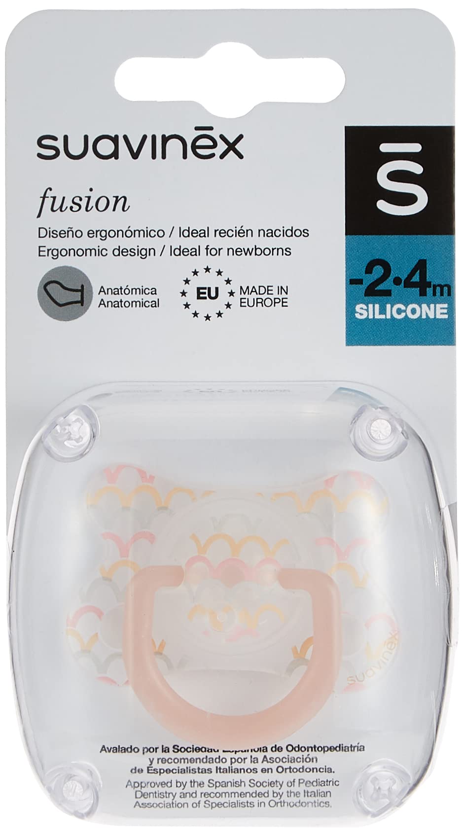 Suavinex3801249 Fusion Memories Soother, Pink