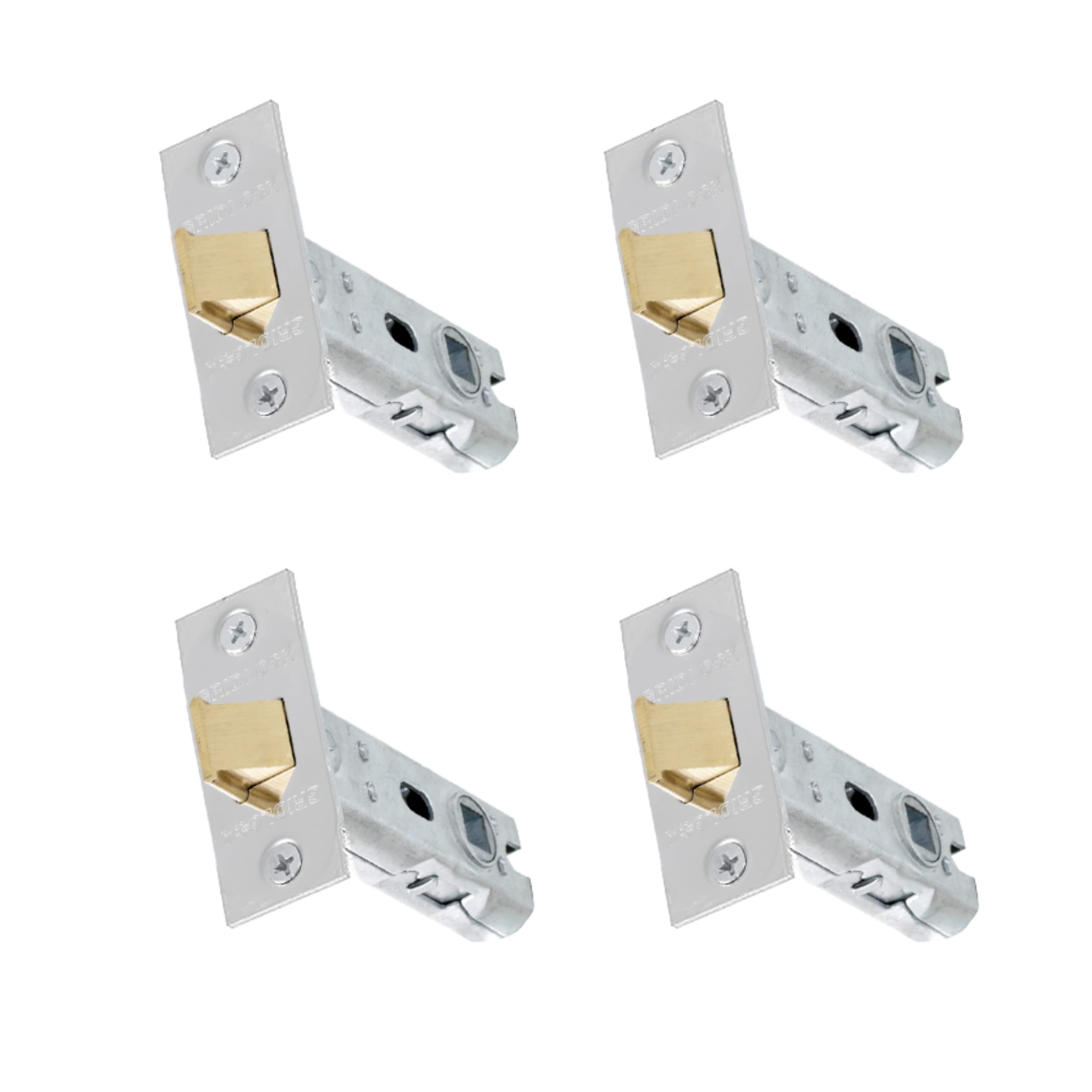 Buy UAP 4 Sets 65mm Tubular Latch Square Door Latches for Internal