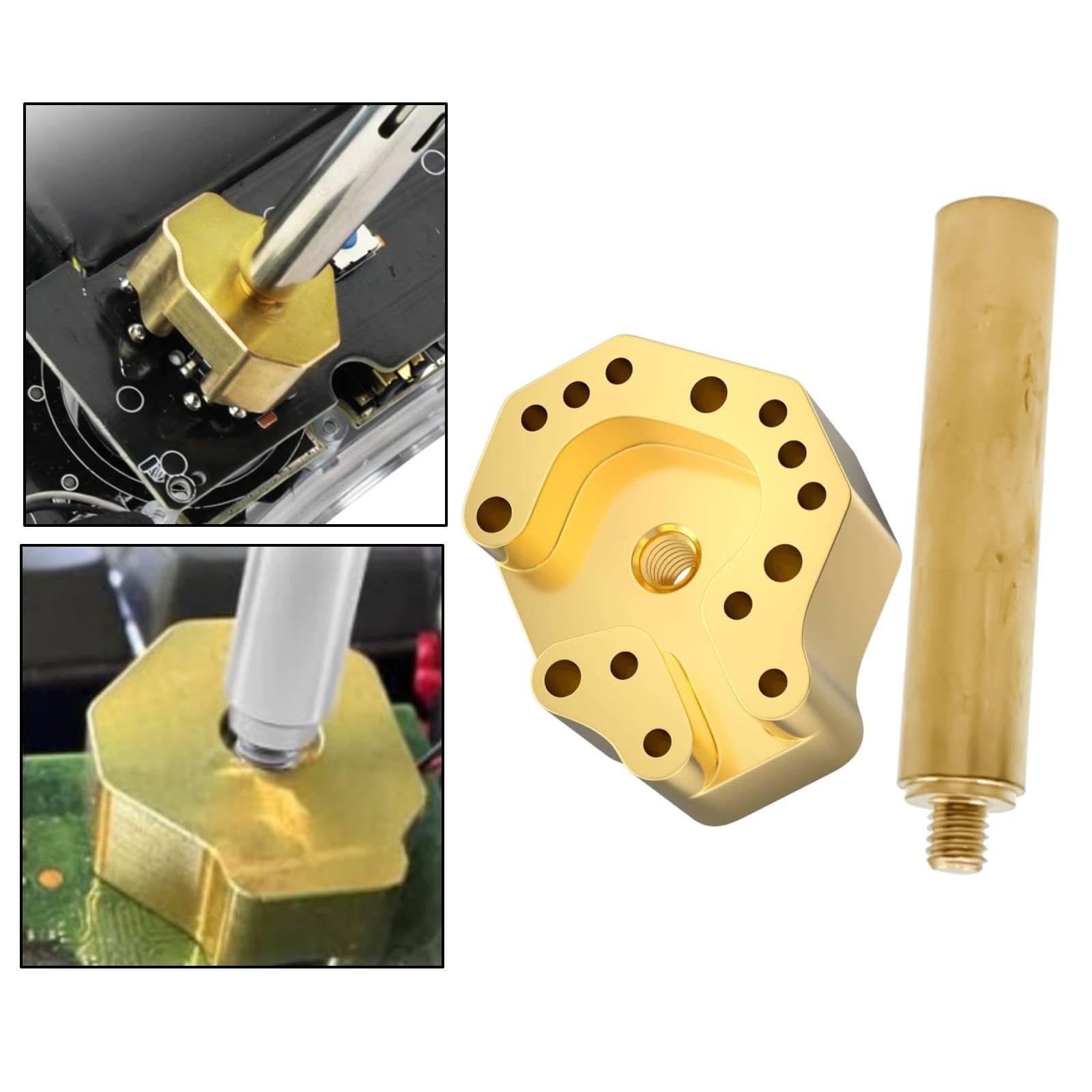 Joystick Punta Ferro Saldatore Accessori Rame Controller Strumento Professionale Facile Utilizzo Adatto per Appassionati Riparazione Gaming, 907