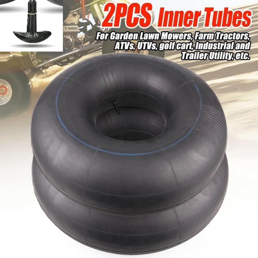 WENBIAO 20x8.00-8 to 20x10.00-8 Replacement Inner Tubes, Universal Fit With TR13 Straight Valve Stem for Lawn Mowers, Golf Carts, Tractor, Garden Trailer
