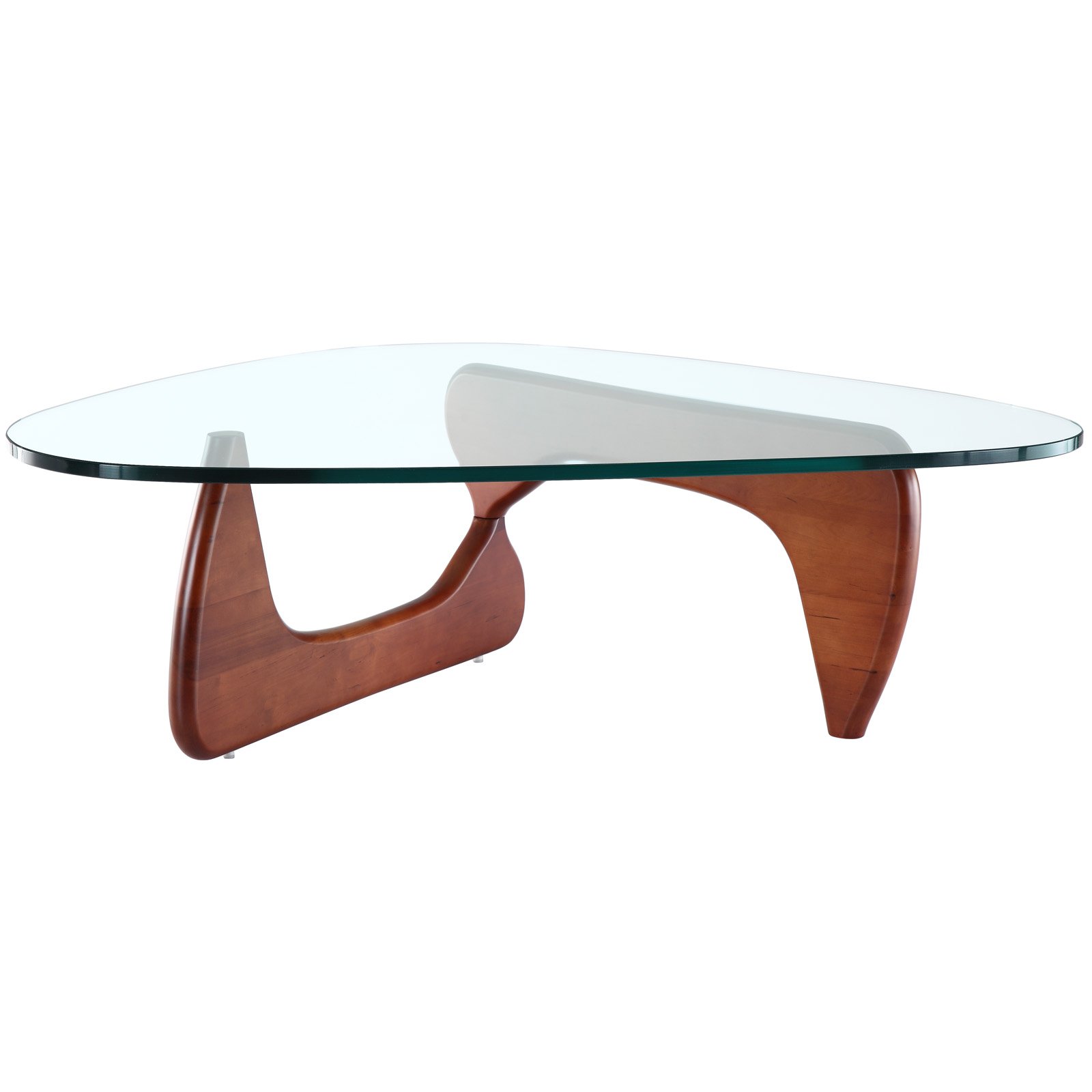 Modway Triangle Coffee Table in Cherry