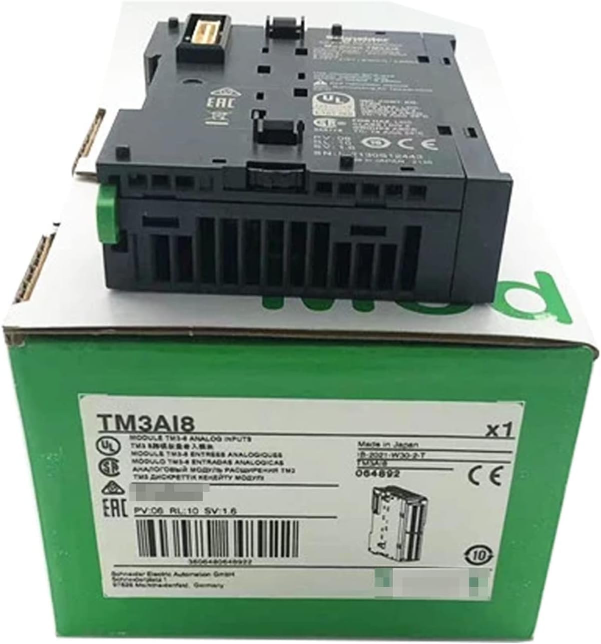 TM3AI8 module d'entrée analogique TM3 pour automate industriel
