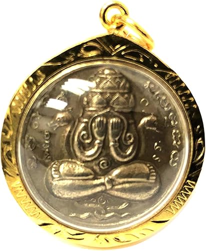 Amuleto de joyería de Buda tailandés Phra Pidta EYE Amuleto colgante, Phra Pidta Paang Phrakaan Lucky and Life, Latón, Colgante