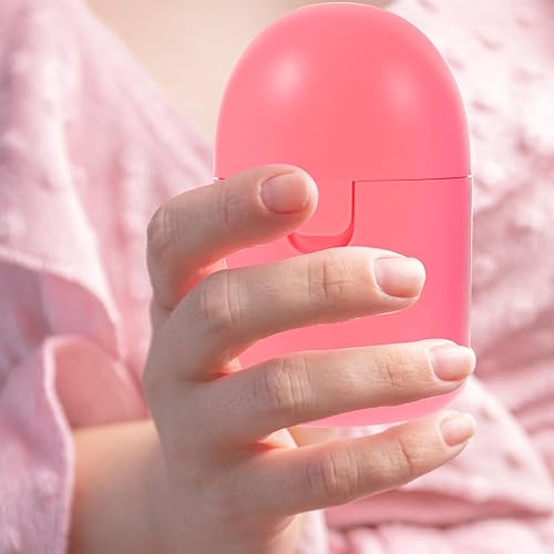 Vista 6 de Caja de 4 piezas de limpiador de vapor portátil para mujeres, suministros personales, material de alta calidad, estuche de almacenamiento compacto