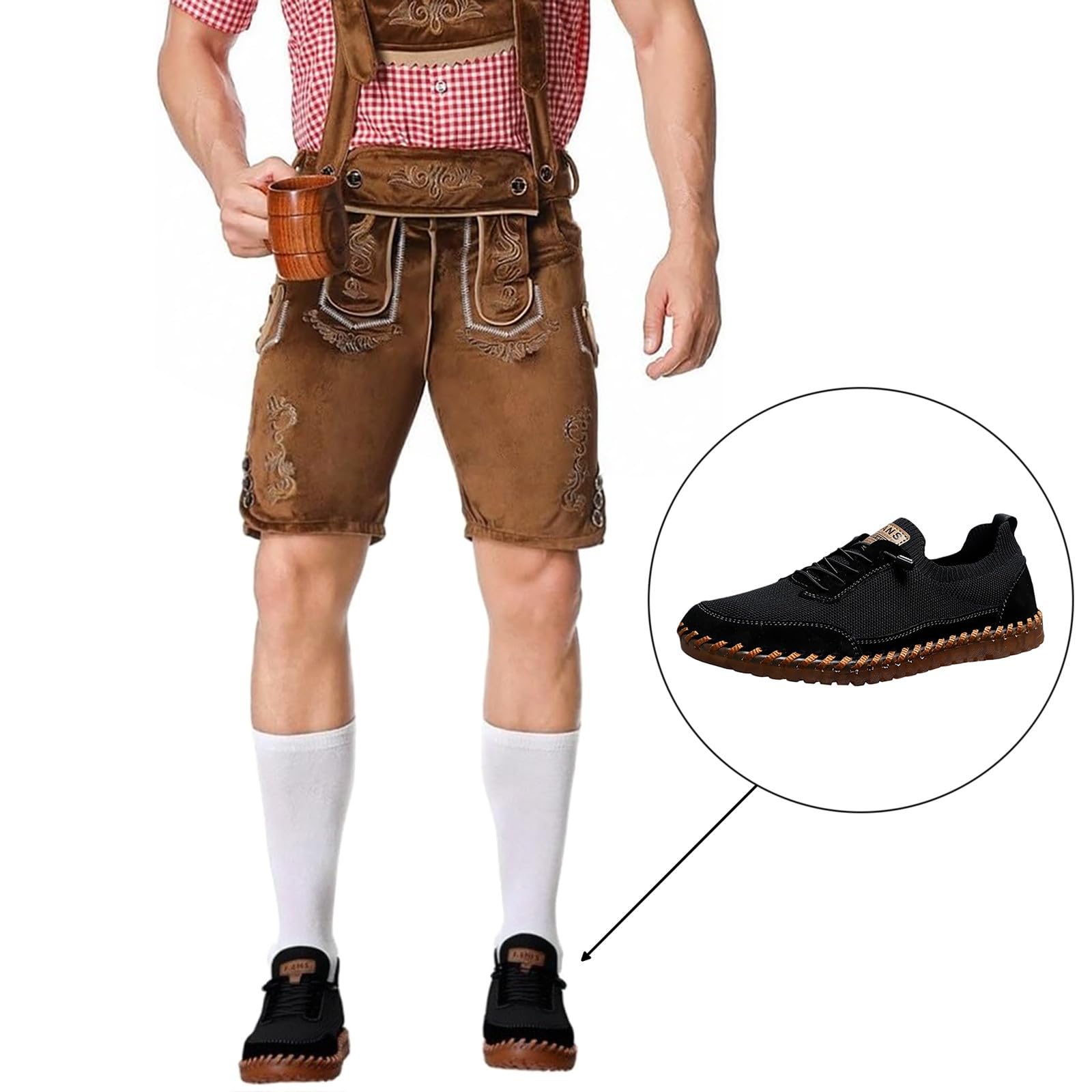 Generisch Zapatillas de deporte para hombre y hombre, zapatos casuales tradicionales para hombre, zapatos casuales para viajeros, deportes, zapatos casuales