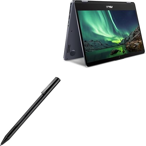 BoxWave Lápiz óptico compatible con ASUS VivoBook Flip 14 TP410UA - ActiveStudio MPP2.0 Active Stylus, lápiz óptico electrónico MPP2.0 con punta