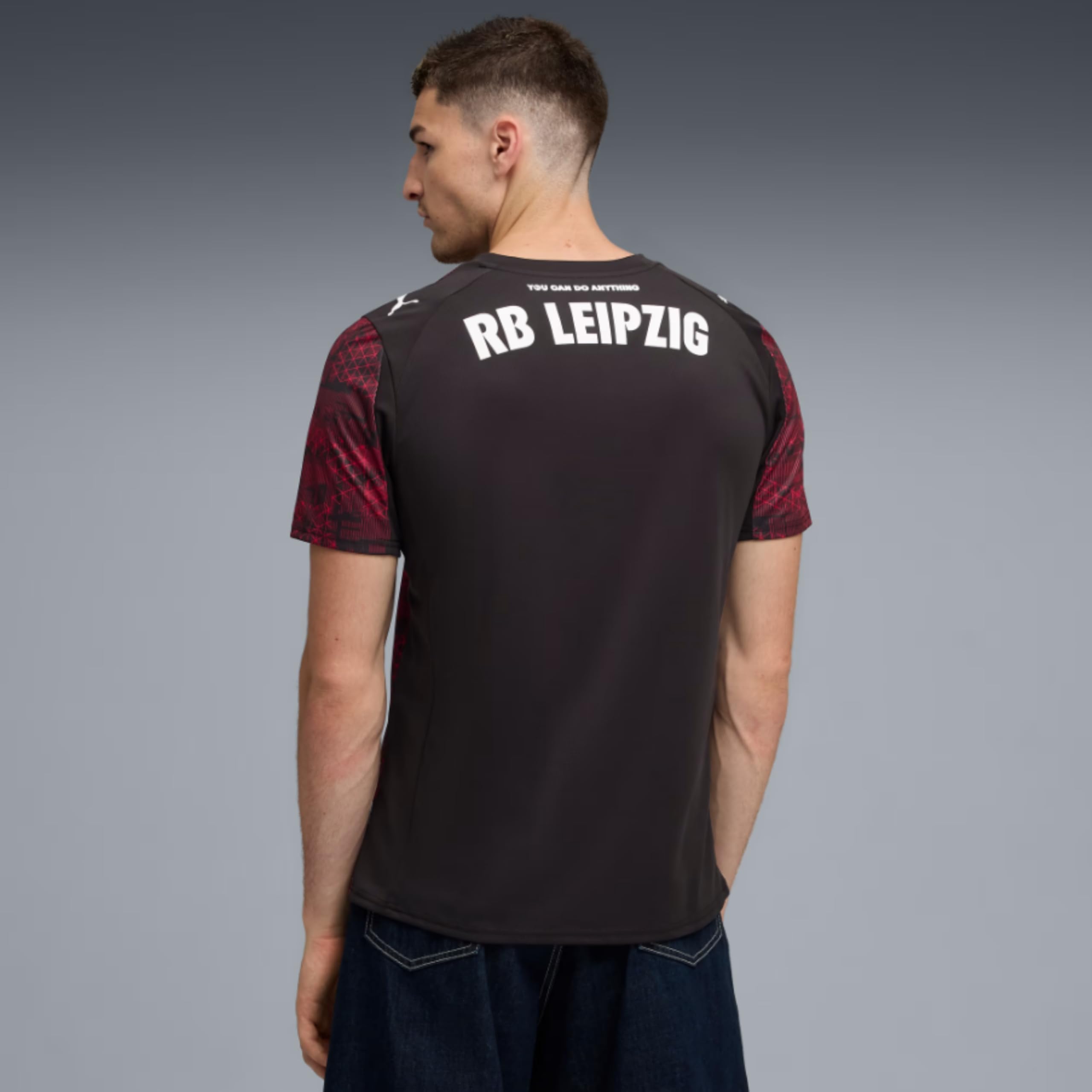 PUMA Original RB Leipzig Trikot Herren [3rd 25/26] Offizielles RB Leipzig Trikot [Spieler oder Personalisiert] Fussball Sportbekleidung Sport Tshirts Herren Fußball Shirt Männer