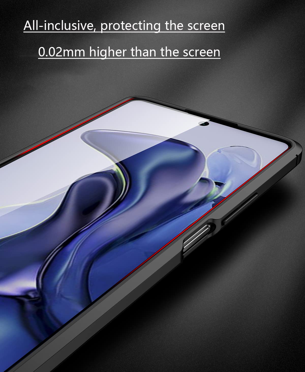 BAIDIYU Cover Sottile In TPU Per Xiaomi 11T Pro – Paraurti Antiurto E Antigraffio – Custodia Flessibile – Colore Nero
