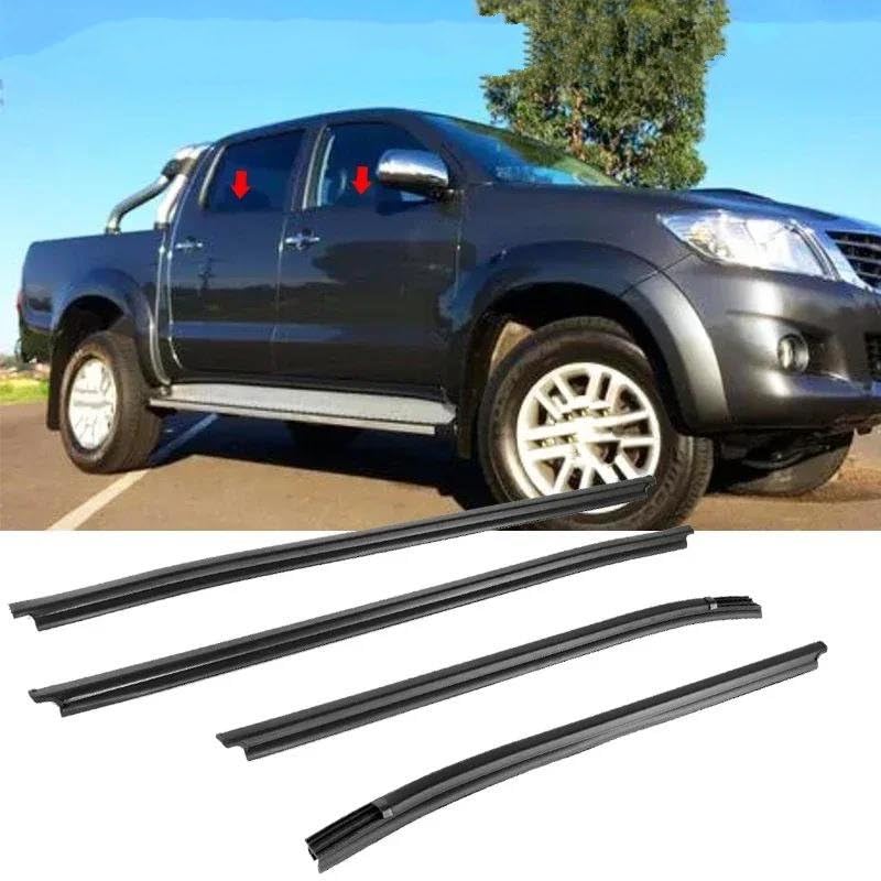 Protection pluie vitre latérale Toyota Hilux SR5 pour voyage