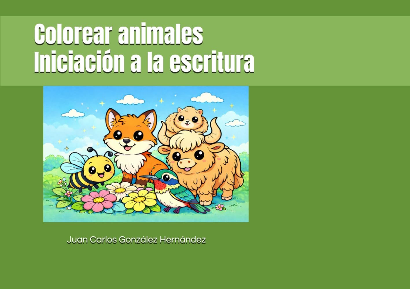 Colorear animales: Iniciación a las palabras