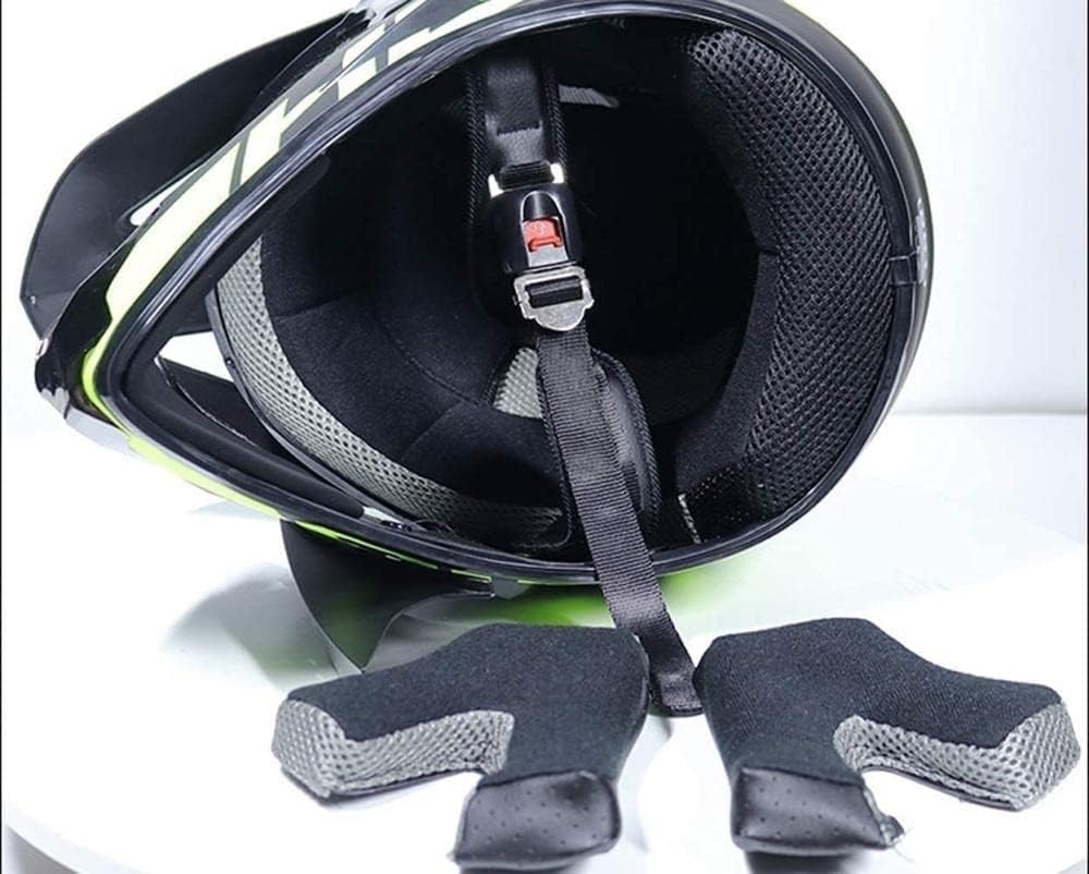 Motocross Helmet Set Off-Road ATV Motorcycle Helmet for Men Women with Goggles Gloves Mask, Adult Locomotive Dirt Bike Black/Rockstar Motorbike Helmet DOT Certified