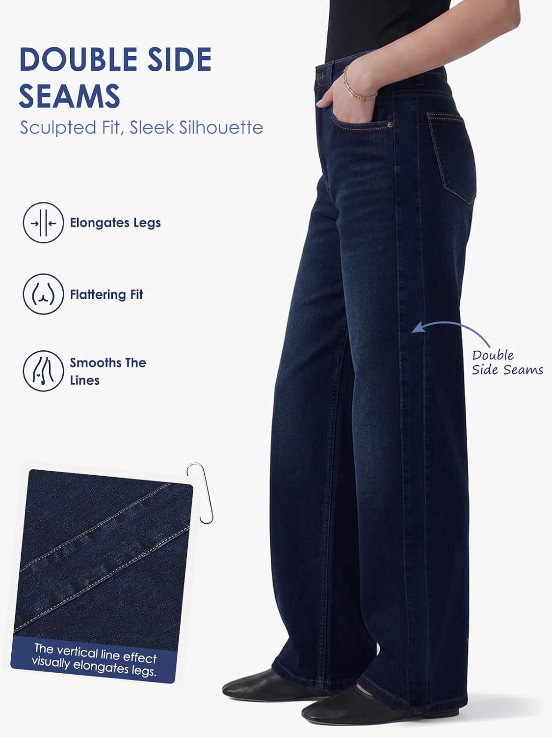 Barrel Jeans for Women,High Waisted Stretchy Trendy Wide Leg Sweatpant Jeans Relaxed Fit Baggy Boyfriend Denim Pants