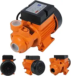 Bomba De Agua Periferica Para Cascatas/Cisternas/Irrigação 110v 1/2hp Profundidade 1