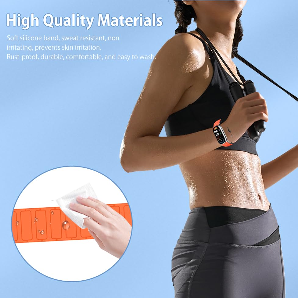 Correa de silicona para Xiaomi Smart Band 10 miniatura 4