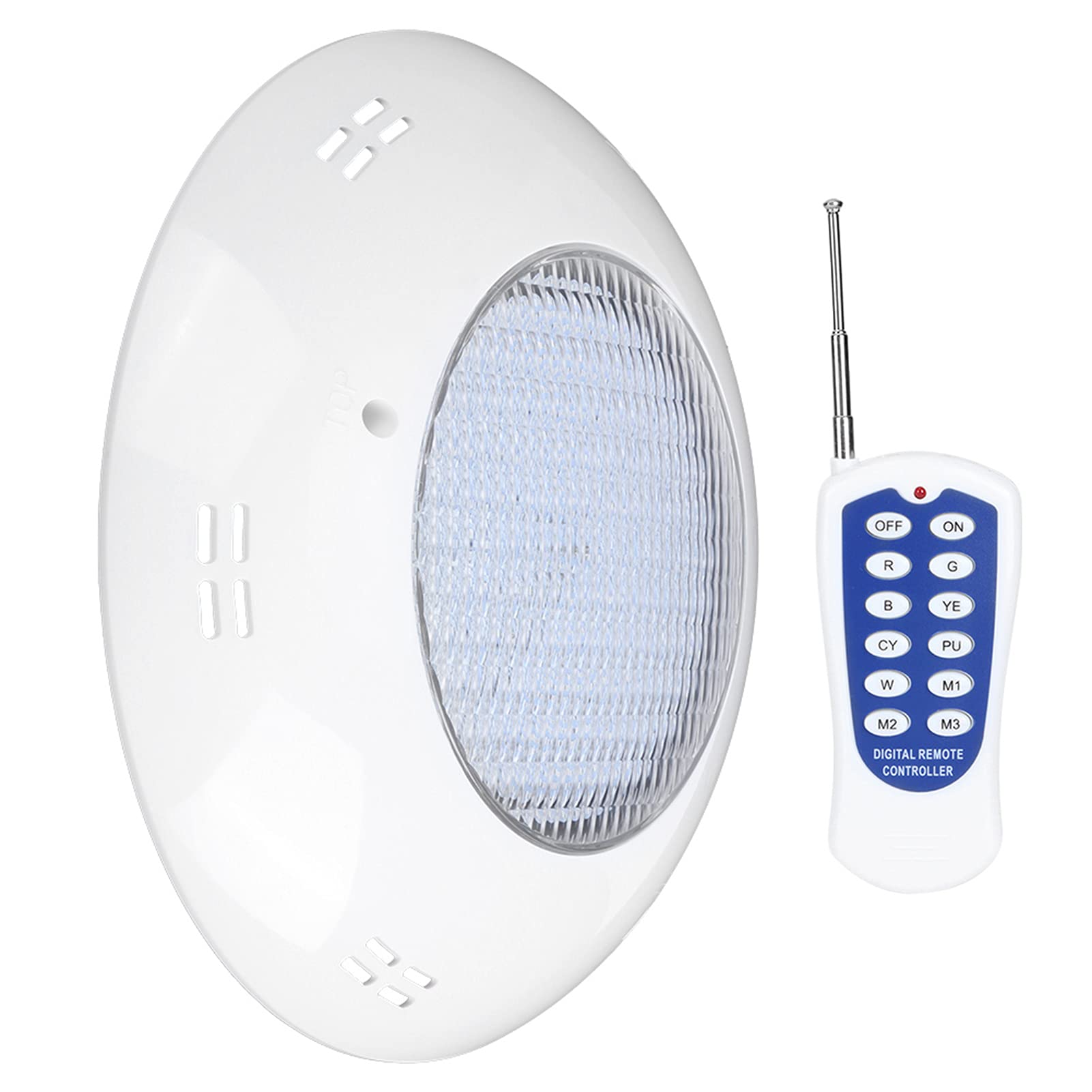 YWBL-WH Aplique de Pared para Piscina 45W, Luz Subacuática IP68 con Control