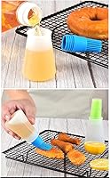 Vista 5 de Cepillo para botellas de aceite de silicona, cepillos para barbacoa/pastelería, parrilla de cocina de silicona, cepillo para botellas de aceite