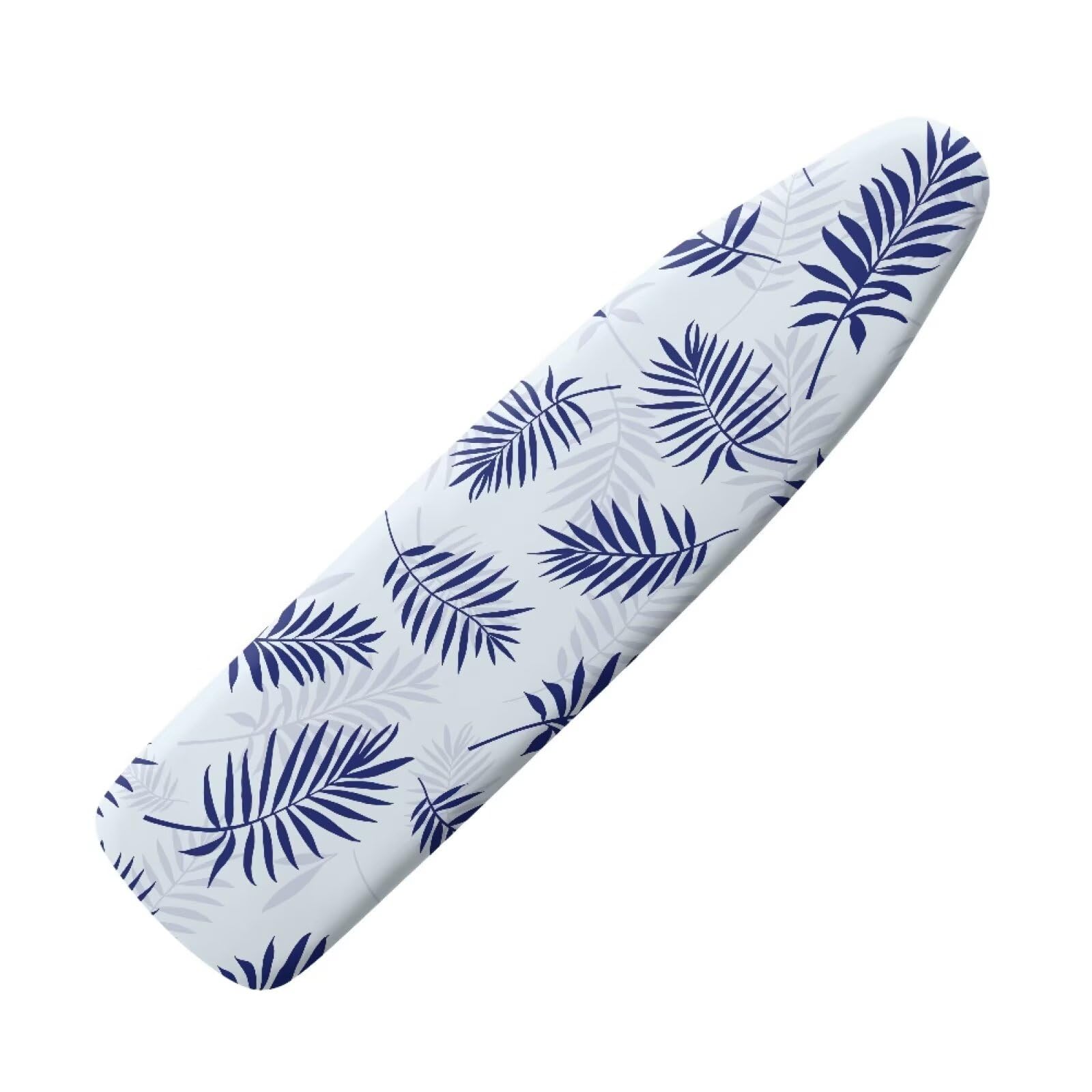 Drnuikhe Palm Leaves Print Ironing Board Cover with Elastic Edge 3 Bottom Nylon Buckle Straps Breathable Resist Scorch Staining Suitable for Iron Board House Vintage Decor