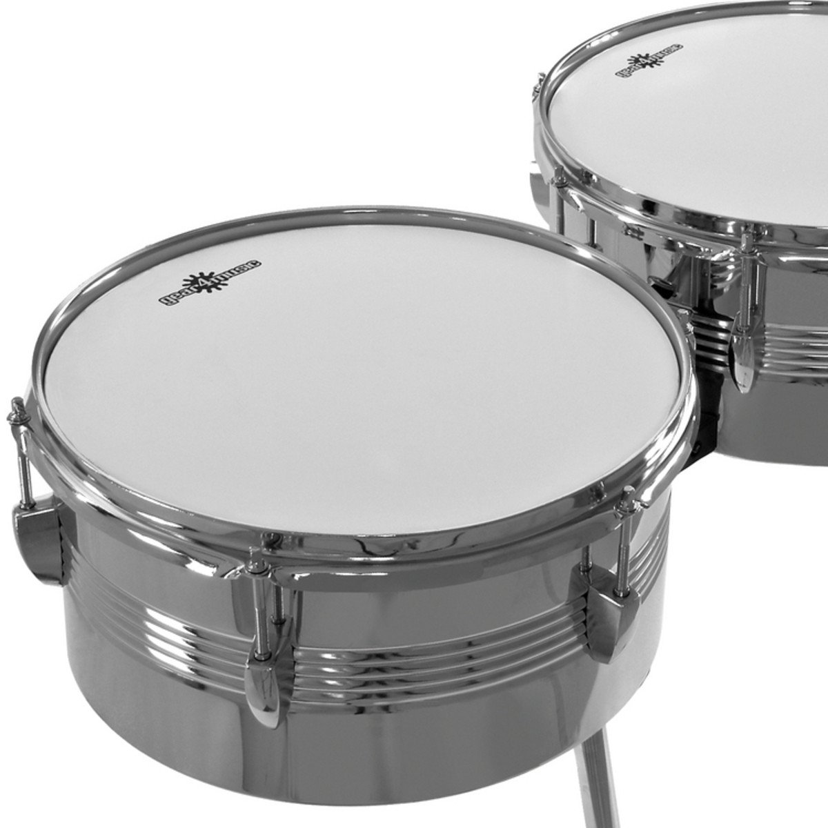 Timbales 13" x 14" con Soporte de Gear4music