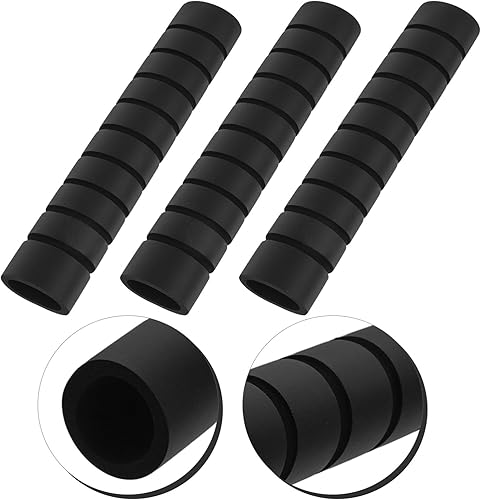 Miniatura 4 de VANZACK 3 piezas de agarre envuelve las cubiertas de la manija de la barra de dominadas de la almohadilla de la barra del agarre de la sola barra de