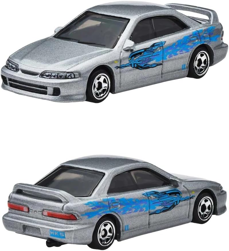 Hot Wheels Fast and FURIOUS Graphic Remix Auto ACURA INTEGRA SEDAN GSR - Die Cast Model 1:64 Scale - Length 7 cm - JBY45