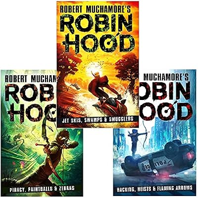 Robin Hood Series 3 Books Collection Set By Robert Muchamore