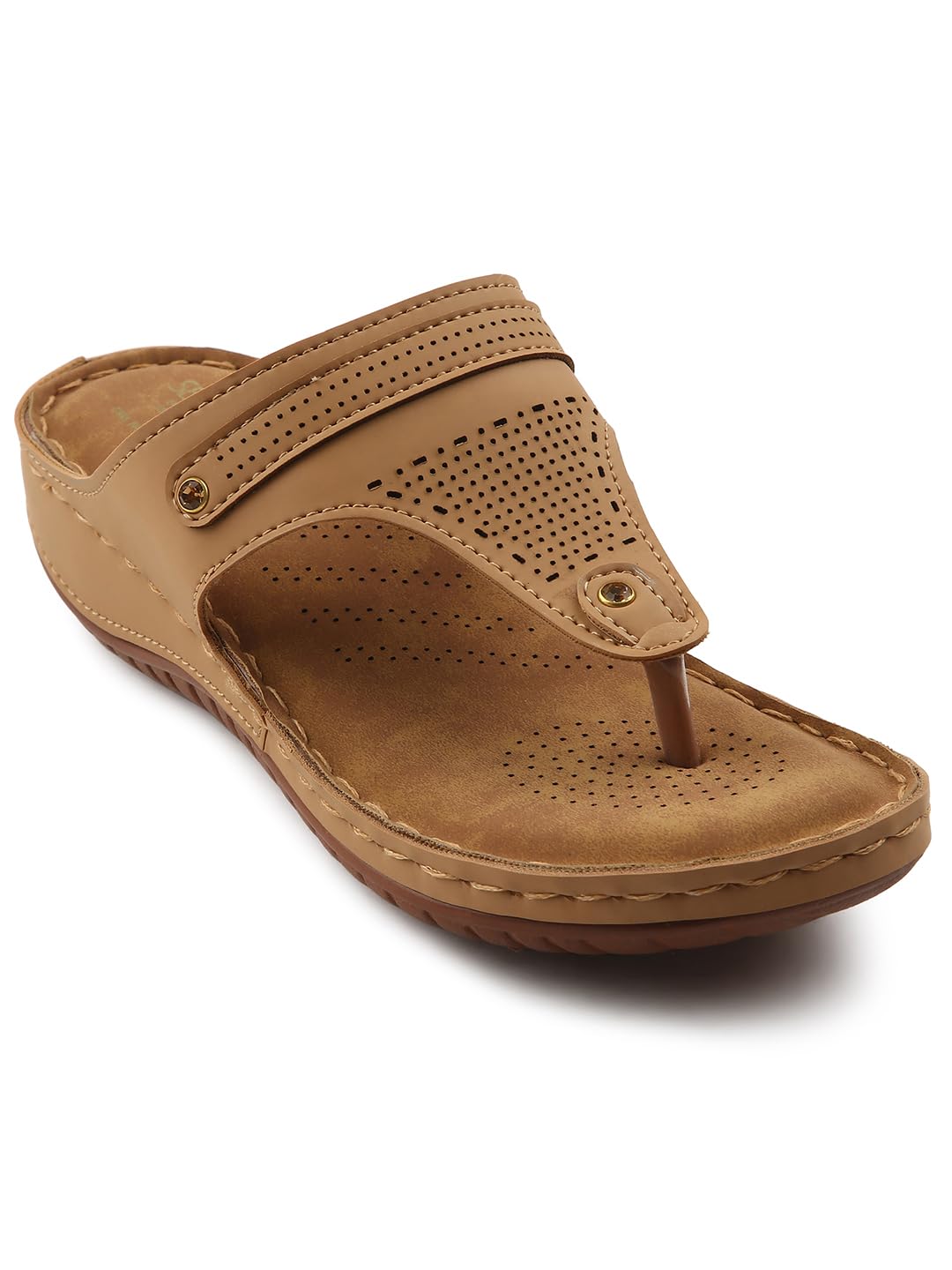 Senorita S624-09 Casual Slippers For Women With PVC Sole | PU Outsole Comfortable & Cushioned Footbed | Durable & Lightweight | Latest & Trendy Design | Stylish Footwear-image-8