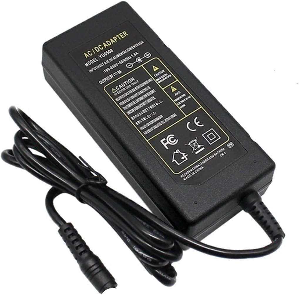 5V 8A AC 100V-240V 変換アダプタ DC 5V 8A 電源 DC 5.5 ミリメートル &times; 2.1 ミリメートル 5