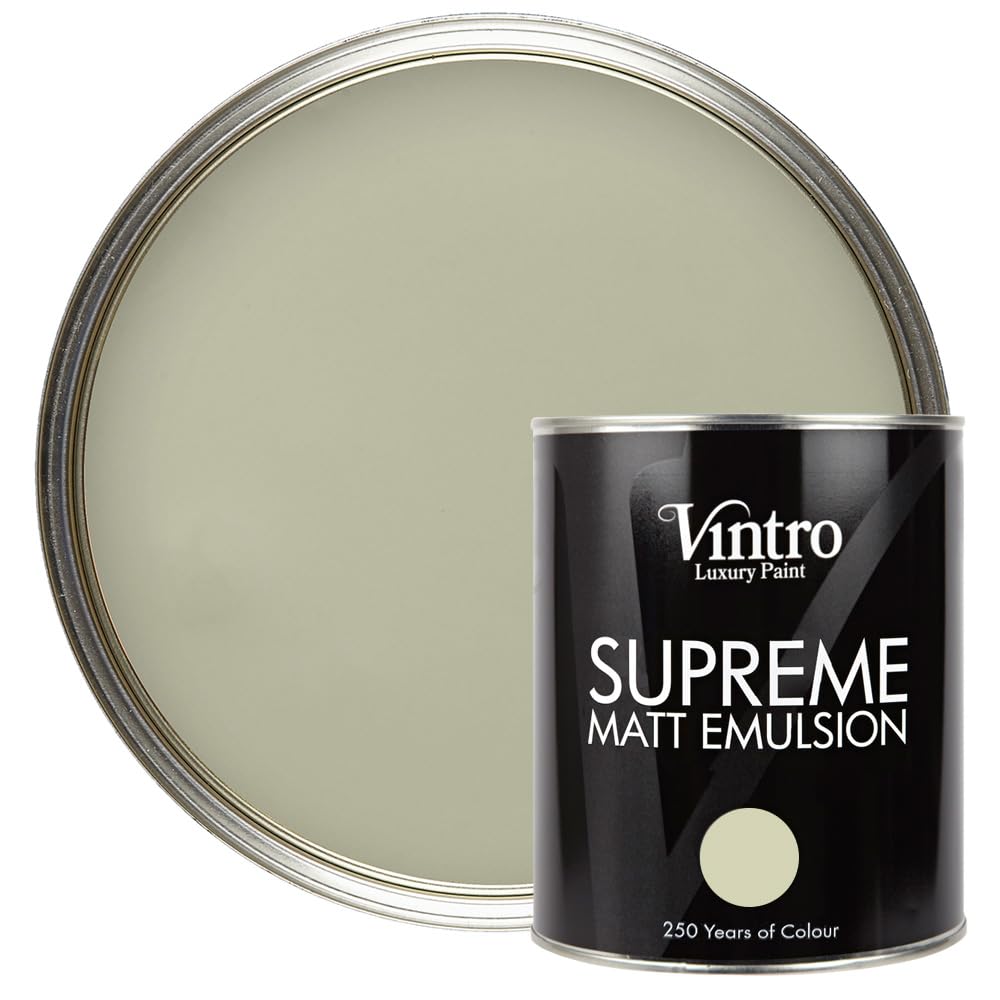 Vintro Paint Symphony Green Matt Emulsion Interior Paint 1L