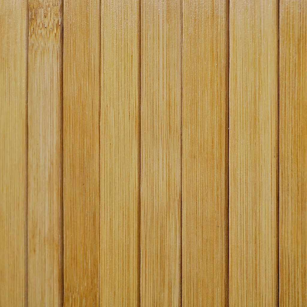 Paravent en bambou naturel - 250 x 165 cm - Paravent brise-vue - Séparateur de pièce - Pliable - Opaque - Pour salon, chambre à coucher, bureau, intérieur et extérieur