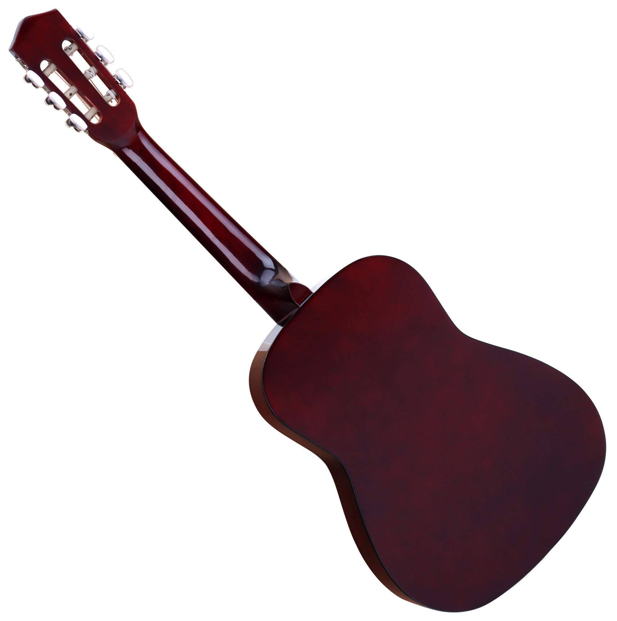 Classic Cantabile AS-861 Konzertgitarre 1/2 Starter-Set (akustische Klassikgitarre, geeignet für Kinder ab 5-9 Jahren, Tasche, Saiten, Noten, Plektren, Stimmpfeife) natur