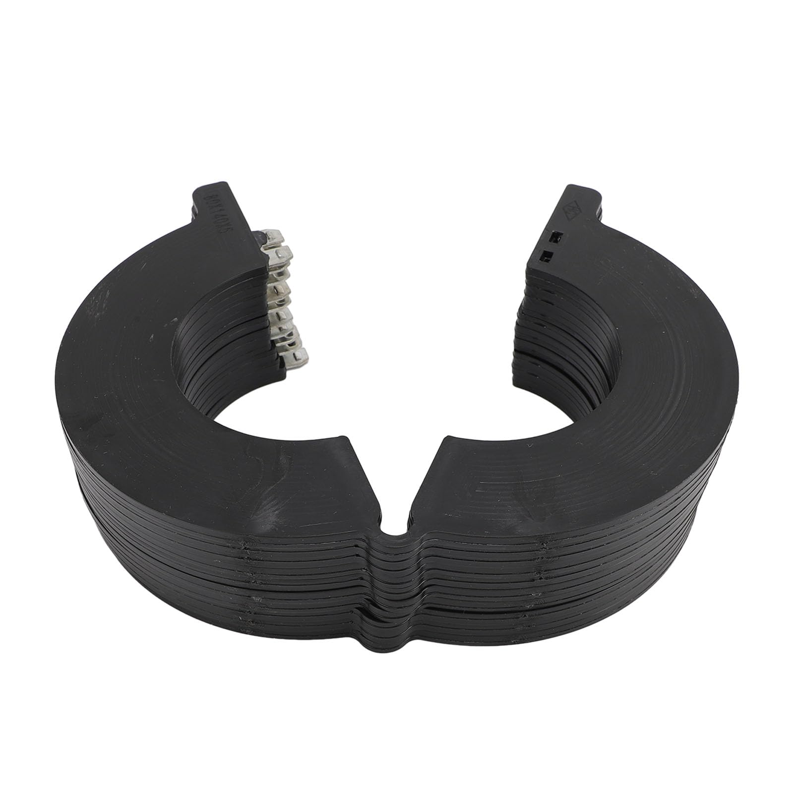 10Pcs 80mm Bucket Pin Shim Kit Increase Greasing Intervals Dust Proof Engineering Plastic Replacement for Bobcat 337 341 435 X335 X337 X341