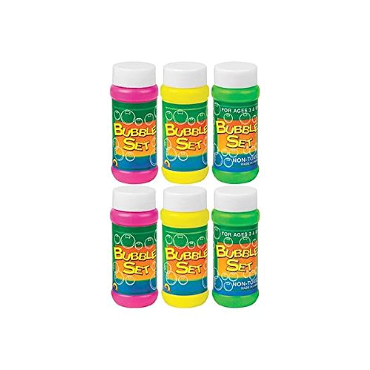 Amscan Bubbles Value Pack Favors 2oz 6pcs