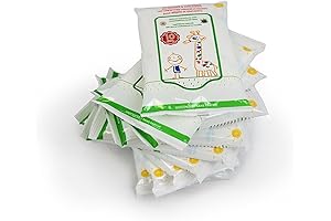 TM Hand and Face Wipes for Babies and Children 120 Wipes (12...