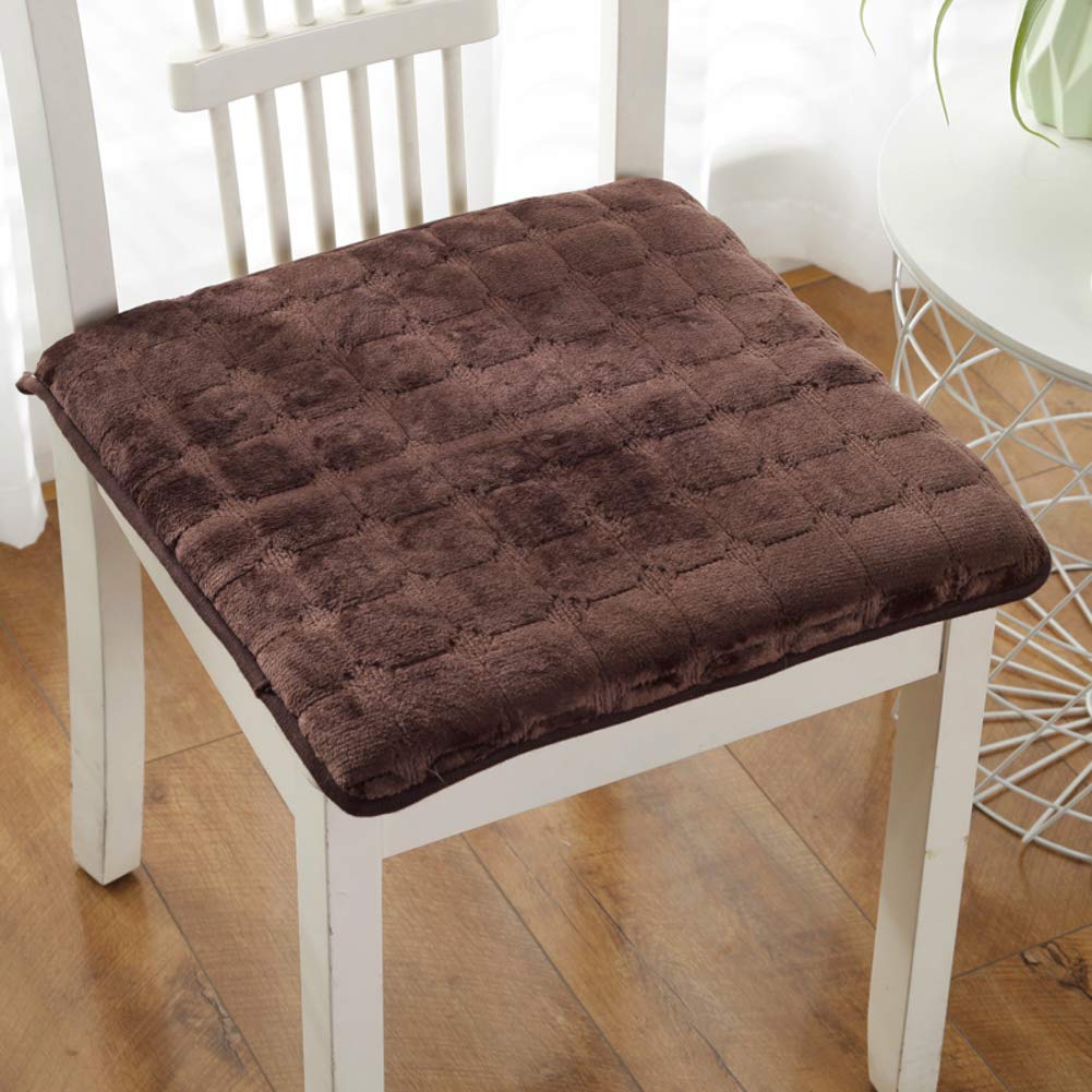 Coussin siège épais et amovible 45x45cm pour une assise confortable sans glissement