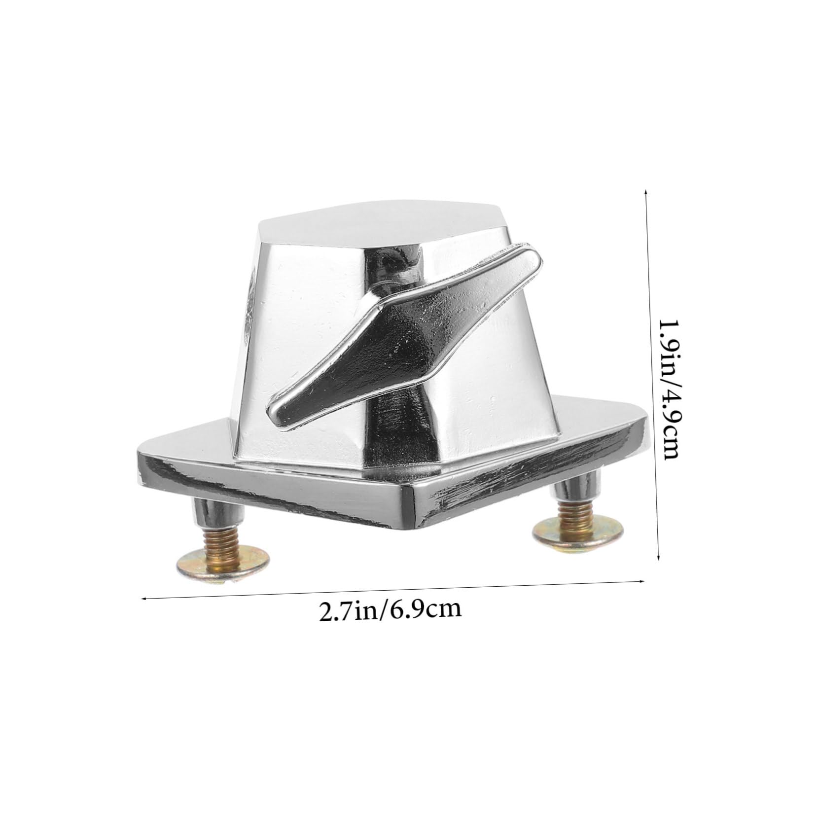 Yardwe Drum Hardware Tom Leg Support Bracket Floor Tom Drum Mounting Kit Replacement Parts for Percussion Instruments Compact Durable Drum Accessories