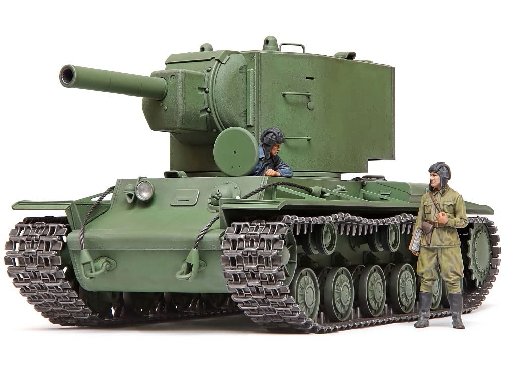 TAMIYA 1/35 Carro armato pesante russo KV-2 TAM35375 Modelli di plastica Armatura/Militare 1/35