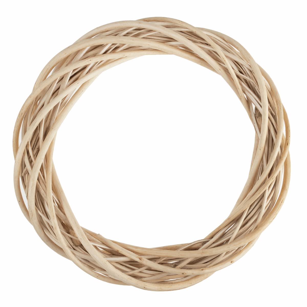 Groves Wreath Base x 30cm - Light Willow - Christmas Florist Craft Form