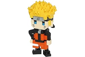nanoblock: Naruto Shippuden: Naruto Uzumaki Building Kit for Kids