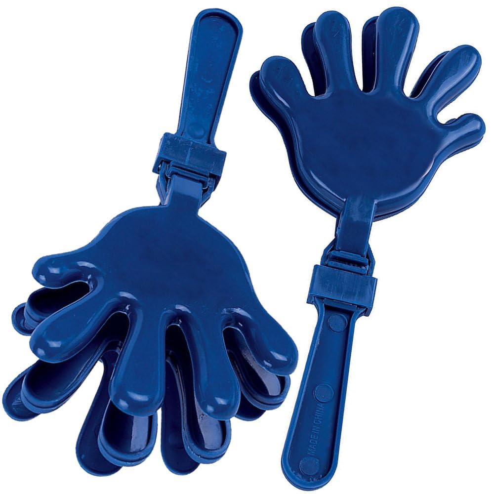 Amazon.com: Fun Express Blue Plastic Hand Clappers - Fun and Noisy