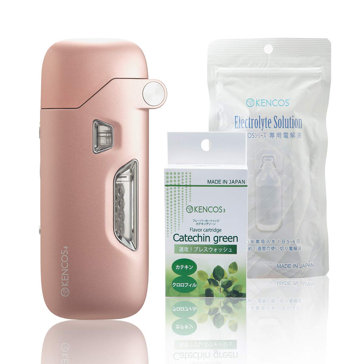 ポータブル水素ガス吸引具 KENCOS4(ケンコス4) ホワイト（あの携帯  