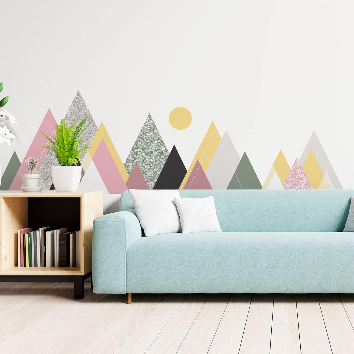 Ambiance-sticker Collar-ROS-C767_70x115 Wall Sticker, H70 x L115 cm, Vogia