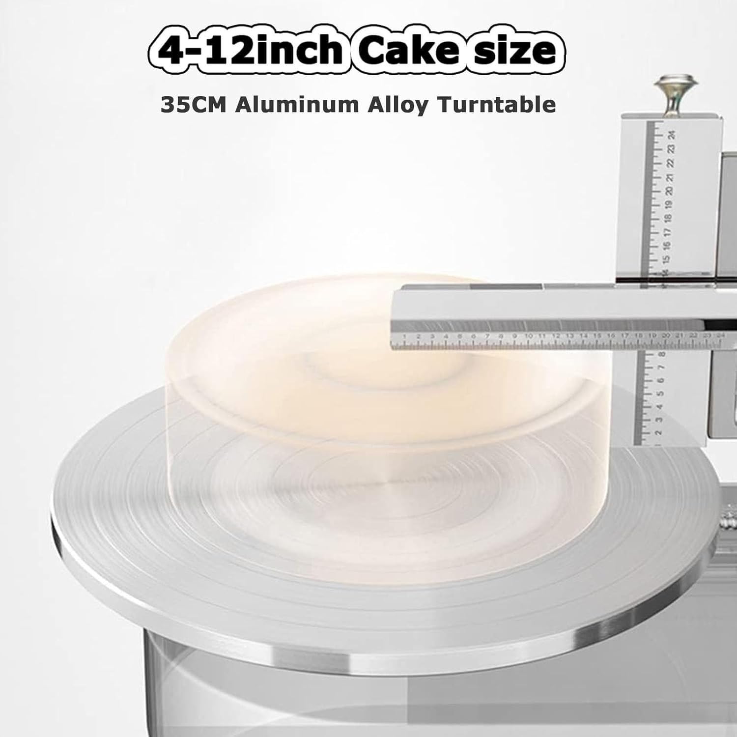 Lisseur Automatique Crème À Gâteau Grattoir À Gâteau Réglable, Machine D'Étalement Crème À Gâteau d'anniversaire, Machine Lissage Revêtement Gâteau, Lisseur Glaçage Gâteau Réglable,Pink