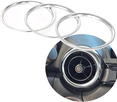 Miniatura 9 de Anillo de salida de aire acondicionado de aire acondicionado para Mazda MX-5 MX5 Mazda 2 CX-3 CX3 RF ND Accesorios de coche