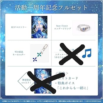 Amazon.co.jp: 雪花ラミィ 活動一周年記念フルセット : おもちゃ