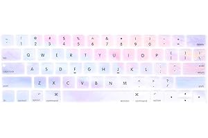 MOSISO Keyboard Cover Compatible with MacBook Pro 15 Inch Keyboard Cover Touch Bar