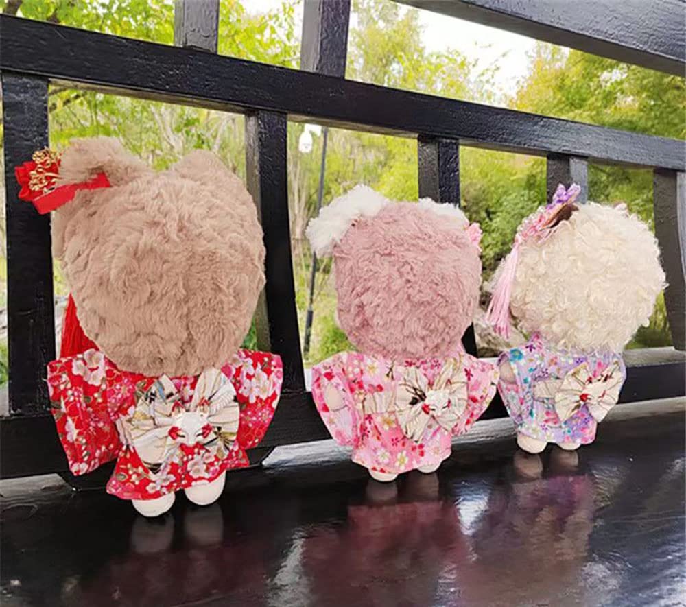 Amazon.co.jp: 20cmぬいぐるみ服 綿人形の服 着物 アクセサリー