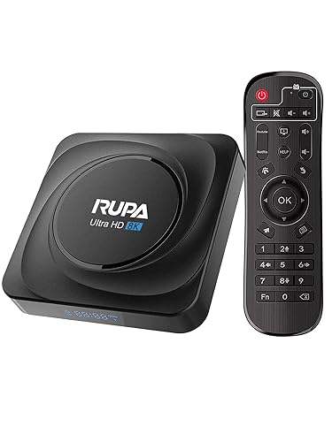 RUPA Android TV Box 11.0, Smart TV Box 4GB RAM