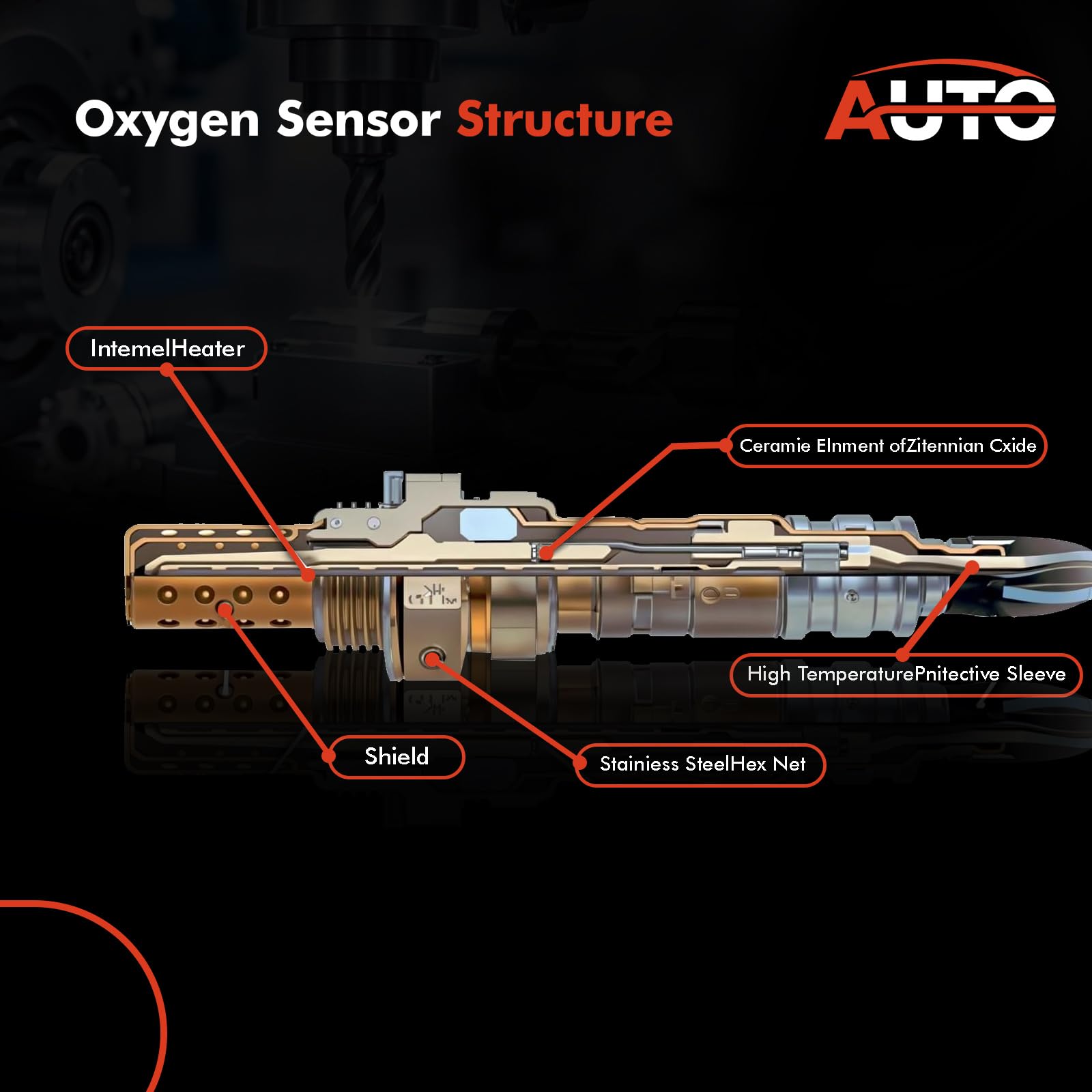 Nitrogen Oxide Sensor Für Mercedes-Benz W213 X253 W166 W205 W212 Replace A0009053603