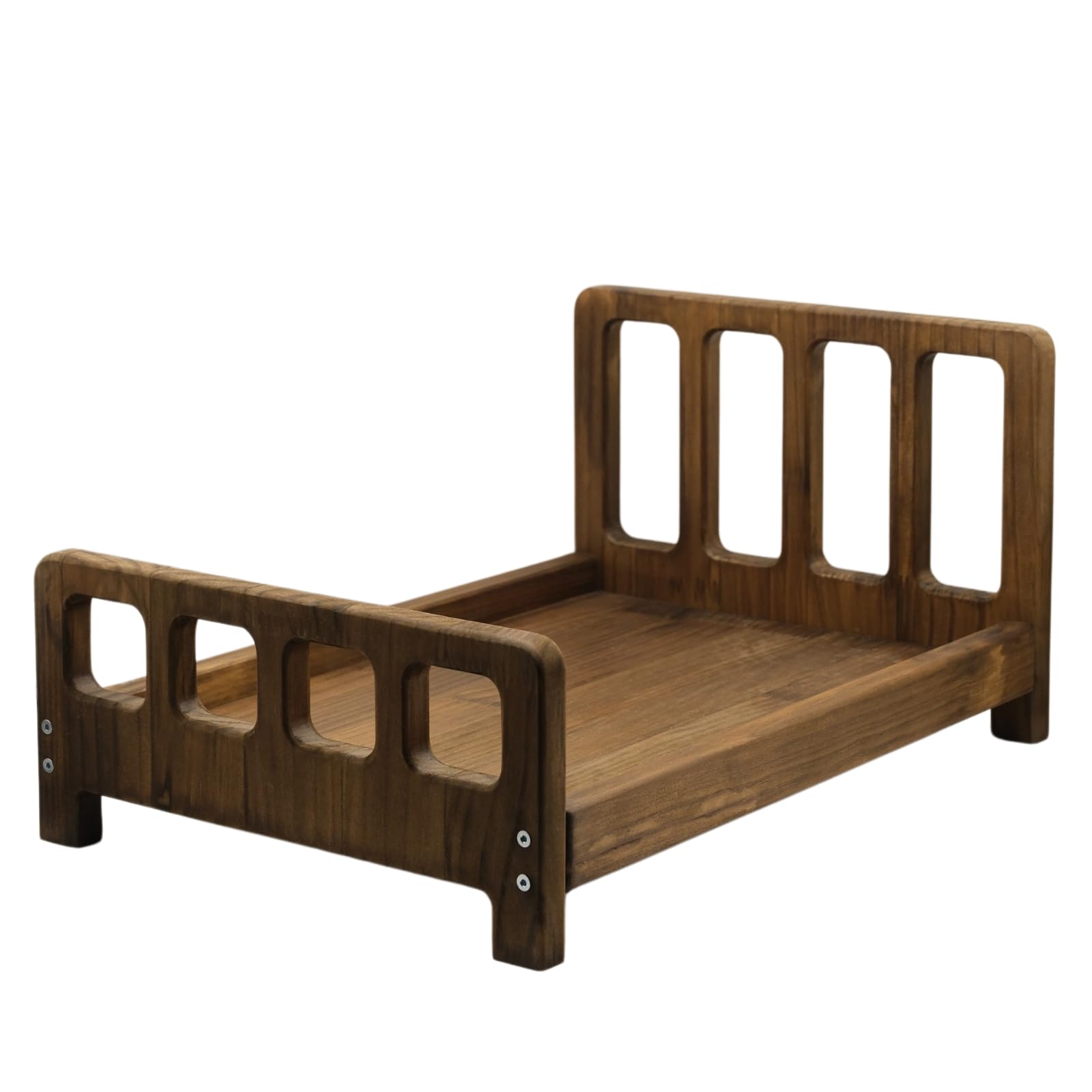 Skumfidus Rustic Wooden Bed Prop
