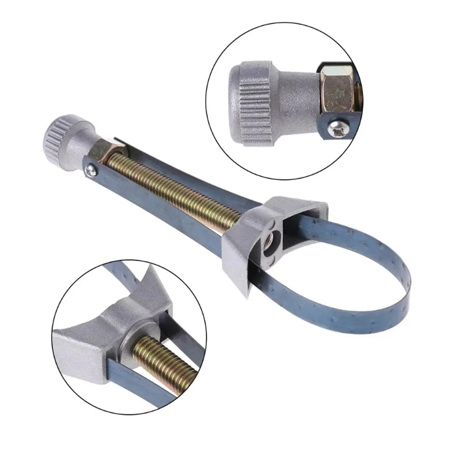 1pc Auto Auto Motorrad Öl Filter Entfernung Werkzeug Band Schlüssel Durchmesser Einstellbar 60mm Bis 120mm